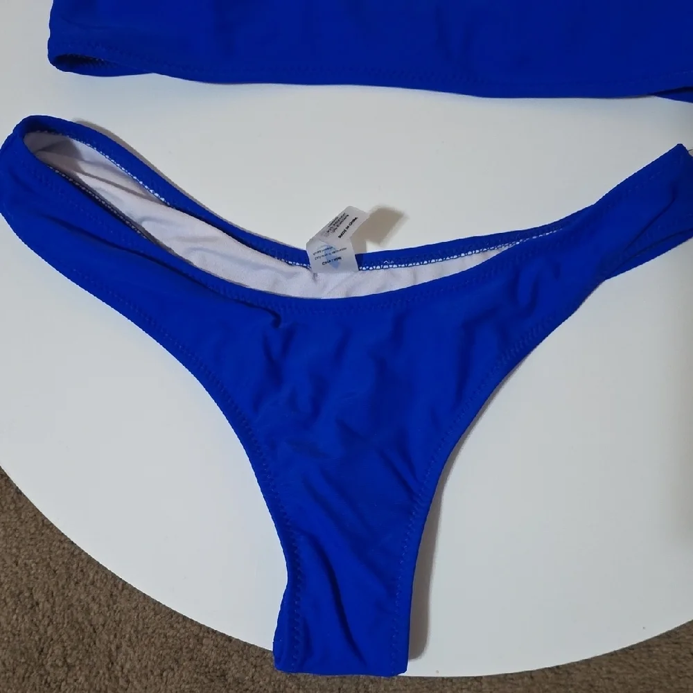 Vibrant Blue Bikini Set